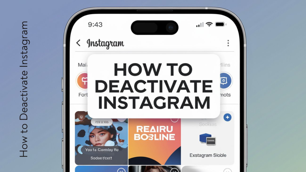 How to Deactivate Instagram