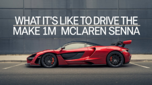 What It’s Like to Drive the Make 1M McLaren Senna